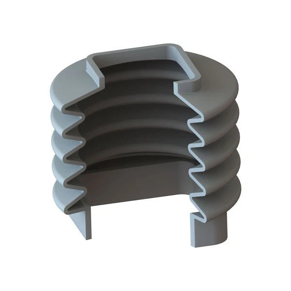 NBR Rubber Dust Proof Bellow For Marble Cutting Machines